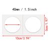 250 Pieces 2" x 2" Cardboard Coin Flips Coin Holders Mylar Coin Flips for Colletors Coin Collection Supplies for Large Dollar (40mm) view 2