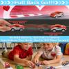 28 Pack Valentines Day Gifts for Kids Pull Back Cars Mini Vehicles Toy with Funny Valentines Day Cards for Kids School Classroom Party Favor Exchange Prizes Boys Toddlers Race Cars Girls Goodie Bag view 3