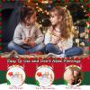 DEVIENG Christmas Clip on Earrings Gift for Kids Teen Girls Hypoallergenic Little Girl Cute Christmas Tree Santa Snowman Stockings Elk Small Clip in Earrings Jewelry Gifts (Clip On Earring-16 Pairs) view 2