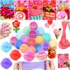 28 Pack Butter Slime Balls for Kids - Goodie Bag Filler Stress Fidget Relief Toys for Toddles Boys Girls Classroom Exchange Prizes Birtday Party Favors view 1