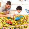Beby Buty 48PCS Puzzle City Racer Car Track Set Toys for Kids, Toys Gifts for 3 4 5 Year Old Boys, Puzzle Racer Kids Car Track Set Ages 3-5 4-6, 3 4 5 Year Old Boys view 2