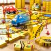Beby Buty 48PCS Puzzle City Racer Car Track Set Toys for Kids, Toys Gifts for 3 4 5 Year Old Boys, Puzzle Racer Kids Car Track Set Ages 3-5 4-6, 3 4 5 Year Old Boys view 4