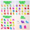200Pcs Mochi Squishy Toys, Mini Kawaii Squishies Stress Relief Fidget Toys Bulk for Kids Party Favors, Birthday Gifts, Easter Egg Fillers, Valentines Goodie Bags ,Christmas Stocking Stuffers view 2