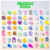 200Pcs Mochi Squishy Toys, Mini Kawaii Squishies Stress Relief Fidget Toys Bulk for Kids Party Favors, Birthday Gifts, Easter Egg Fillers, Valentines Goodie Bags ,Christmas Stocking Stuffers view 3