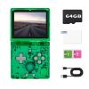 RG35XXSP FILP Retro Game Console,3.5 Inch IPS Screen 640x480,Built-in 64GB TF Card,with 3300mAh Battery Linux System Classic Consoles,Support HD and TV Output Casual Game Console(Green) view 1