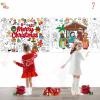 AUGSUN 2 PCS Giant Christmas Coloring Posters, Nativity Large Coloring Poster, Xmas Jumbo Paper Tablecloth Sheets for Kids Christmas Holiday Activities School Party Favors Gift view 1