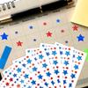 Patriotic Stickers, 900 PCS 4th of July Stickers, Glitter Red White Blue Star Sticker, American Flag Independence Day Veterans Day Sticker Decal for DIY Crafts Postcards Party Decoration view 3
