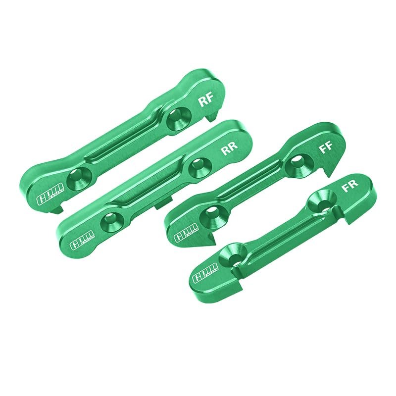 GPM 7075 Alloy Front & Rear Lower Suspension Mount for LOSI 1/6 8Ight-X Super Lasernut 4Wd Brushless Buggy Rtr-Los04019