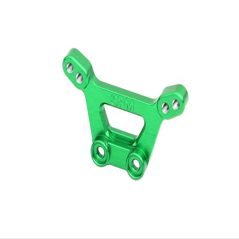 Aluminum 7075 Alloy Front Shock Tower for Traxxas 1/10 4-Tec Drift Ford Mustang RWD Drift Car RTR 105237-4 Upgrades - Green