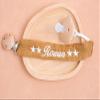 Personalized Bamboo Pacifier Clip with Custom Name Embroidery  Unique and Stylish Baby Baptism Gifts! (Light Purple) view 3