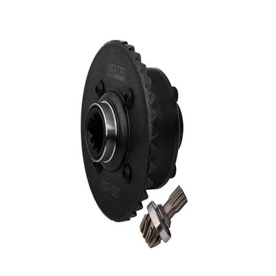 4140 Medium Carbon Steel + 7075 Alloy Rear Complete Differential Set for Traxxas 1:5 X Maxx 6S 8S / XRT 8S / X Maxx Ultimate 8S / XRT Ultimate 8S Monster Truck Upgrades - Black