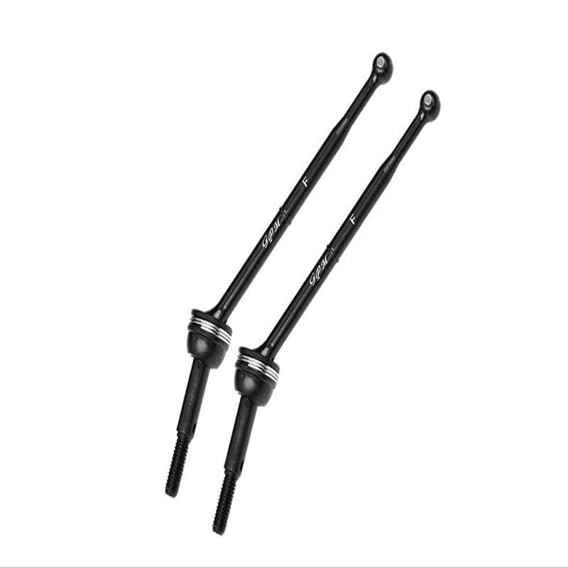 4140 Medium Carbon Steel Front CVD Drive Shaft Thickened 67mm for Tamiya 58737 Hotshot II 2024 Off-Road 4WD RC Car Upgrade Parts