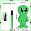 Alien Pinata with Pinata Stick & Hanging Loop Space Alien pinata for Boys and Girls Happy Birthday Decoration Spaceship Themed Party Decoration view 2