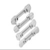 Aluminum 7075 Front & Rear Lower Suspension Mount for LOSI 1/6 8IGHT-X Super Lasernut 4WD Buggy-LOS04019 / 1:8 8IGHT-XE Sensored Buggy-LOS04018 / 8IGHT-XTE Sensored Truggy-LOS04020 Upgrades - Silver view 1