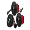 4140 Medium Carbon Steel + Aluminum 7075 Alloy Front & Center & Rear Complete Differential for Traxxas 1:5 X Maxx 6S 8S / XRT 8S / X Maxx Ultimate 8S / XRT Ultimate 8S Monster Truck Upgrades - Red view 1
