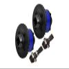 4140 Medium Carbon Steel + 7075 Aluminum Alloy Front & Rear Complete Differential for Traxxas 1:5 X Maxx 6S 8S / XRT 8S / X Maxx Ultimate 8S / XRT Ultimate 8S Monster Truck Upgrades - Blue view 1
