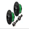 4140 Medium Carbon Steel + 7075 Aluminum Alloy Front & Rear Complete Differential for Traxxas 1:5 X Maxx 6S 8S / XRT 8S / X Maxx Ultimate 8S / XRT Ultimate 8S Monster Truck Upgrades - Green view 1