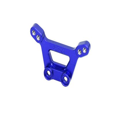 Aluminum 7075 Alloy Front Shock Tower for Traxxas 1/10 4-Tec Drift Ford Mustang RWD Drift Car RTR 105237-4 Upgrades - Blue