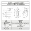 GVMUKNYE ES9051 4.3g Digital Servo Plastic Gear 0.8kg Torque view 3