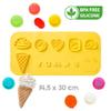 Play-Doh: Creative Playset - All Inclusive Clay Art Set, (6) 1oz Play-Doh Containers, Storage Box, Apron, 3pc Wooden Tools, 3D Silicone Mat, Kids 3+ view 3