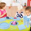 144Pcs Blue Birthday Party Supplies Blue Tableware Set Serve 24 Guests Includes Dinner Plates Cups Napkins For Wedding Baby Shower Birthday Party Decorations view 4