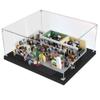 Acrylic Display Case Compatible for le-go 21336 Office Model Transparent Dustproof Protection Collection Organizer Storage Cabinet (Display Case Only) (2mm) view 1