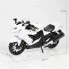 Collection Motorcycle Simulation Diecast Model Collection Gift 1/12 for Kawasaki ZX14R(No Box) view 2