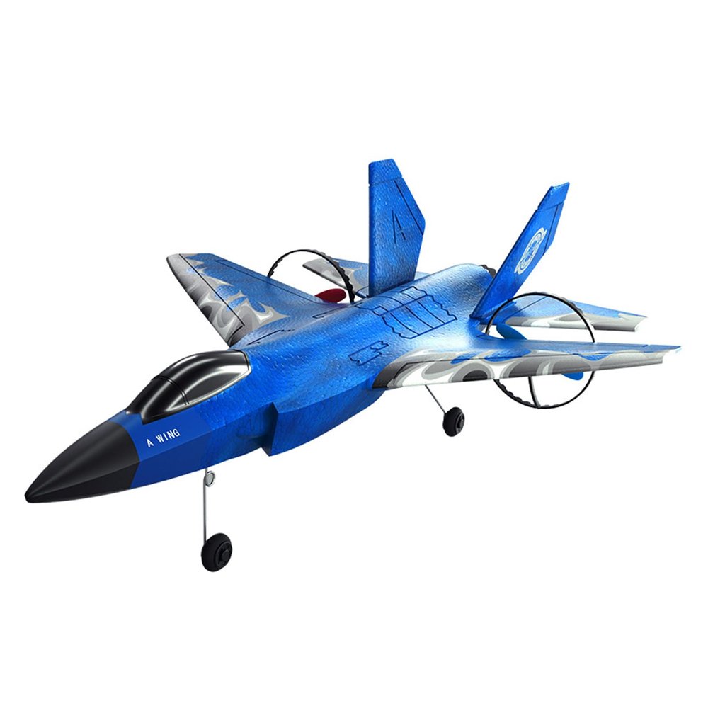crohorizon RC Gravity Glider Airplane,Remote Control Airplane for Teen Over 14 Years of Age with Batteries,2 CH Foam RC Plane Toys-Blue