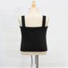 ACSUSS Kids Girls Pirate Costume Gothic Steampunk Vest Sleeveless Lace-up Corset Gold Trim Waistcoat Black 8 Years view 4