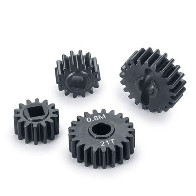 4PCS Metal Portal Axle Gear 14/21T 12/23T for 1/10 RC Crawler Car Axial for SCX10 III for Capra AXI3000 AXI3004 Upgrade Parts(12T 23T)