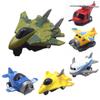 VVUFXQH 6 Packs of mini Model Airplane Toys, Suitable for Boys and Girls Ages 3-7, Toy Set Model Airplane is The Best Birthday Party Gift for Kids who Love Party Toys view 1