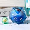 55mm LED D20 Dice,DNDND LED 20 Sided DND Dice with Gorgeous Gift Velvet Pouch for Dungeons and Dragons (Fish) view 3