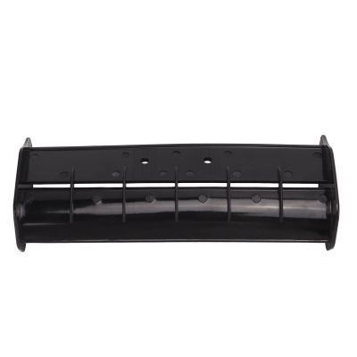 LIZEALUCKY RC Tail Wing, Reduce Air Resistance RC Tail Wing, Plastic Black Lightweight Truck Tail Accessory for ZD Racing DBX 10 10421 S 9102 1/10 RC Desert Off Road Car