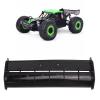 LIZEALUCKY RC Tail Wing, Reduce Air Resistance RC Tail Wing, Plastic Black Lightweight Truck Tail Accessory for ZD Racing DBX 10 10421 S 9102 1/10 RC Desert Off Road Car view 4