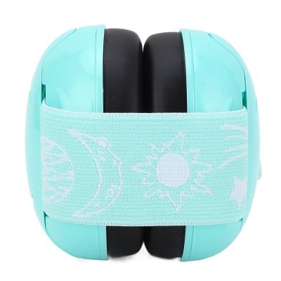 LUCKDANO Baby Ear Noise Cancelling Headphones Infant Noise Reduction Earmuffs with Adjustable Band for Concerts, Travel, Offers 25dB NRR (Green)