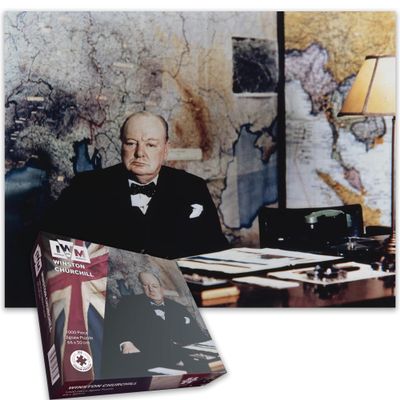 1000 Jigsaw Puzzle Winston Churchill 150th Anniversary by Imperial War Museums  Celebrating Churchills Life and Legacy  Perfect for History, War, and Politics Enthusiasts