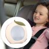 ANGGREK Baby Rear View Mirror, Acrylic Cute Design Enhance Safety Super Soft Fabric Baby Car Mirror Practical for Outdoor (#1) view 2