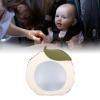 ANGGREK Baby Rear View Mirror, Acrylic Cute Design Enhance Safety Super Soft Fabric Baby Car Mirror Practical for Outdoor (#1) view 3
