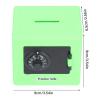 Akozon Kids Bank Storage Box/Cover Children's Safe Simulation with Coded Lock, Mini Money Saving Box for Cash Storage (Green) view 2
