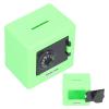 Akozon Kids Bank Storage Box/Cover Children's Safe Simulation with Coded Lock, Mini Money Saving Box for Cash Storage (Green) view 3