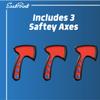EastPoint Table Top Indoor or Outdoor Axe Throw Target Game view 3