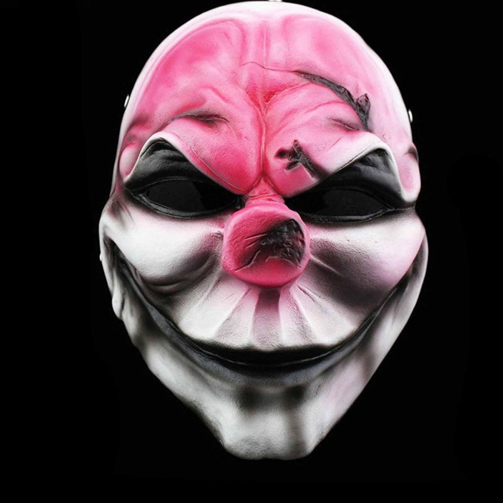 Amonkky Resin Halloween Mask Party Props Cosplay Mask Halloween Masquerade Costume Props.