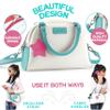 Little Girls' Play Purse - Pretend Play Accessories: Toy Phone, Wallet, Credit Cards, Keys, Makeup for Role Playing, Ages 3-8 view 3