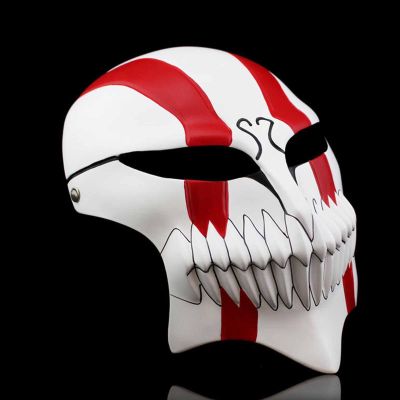 Amonkky Resin Anime Mask Halloween Party Props Cosplay Mask Halloween Masquerade Costume Props. (D)