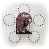 blinger Limited Edition Refill Pack - Love | 75 Precision-Cut Glass Crystals (5 Discs) | Hair Safe Adhesive - Bling In, Brush Out | blinger Styling Tool Not Included | Scarlet 5 MM view 3