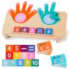 Montessori Toys for 3-5 Year Old, Educational Math Manipulatives Learning Toys for Toddlers 3-5 Years, Number Counting Blocks for Kids, Homeschool Kindergarten Supplies Boys Girls Birthday Gifts view 1