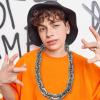 LCPQMZGH Jumbo Plastic Chain Necklace Hip Hop Rapper Gold Chain for Men Halloween Costume Accessory, Black, 31.5 Inch view 3