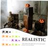 Abaodam Halloween Party Decorations 200pcs Mini Fake Spiders Plastic Spider Toys for Home Decor view 3