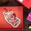 Nazenti Personalized Baby's First Christmas Ornament 2024, Personalized Baby 1st Christmas Ornament, Custom Baby Name, Gift for New Baby Girl, Baby Boy, Baby Keepsake, 4D Shake Babies Ornament view 3
