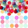 Abaodam 300pcs Transparent Bingo Chips Round Counting Discs for Games Classroom Activities and Carnival Parties Math Learning and Bingo Markers view 1